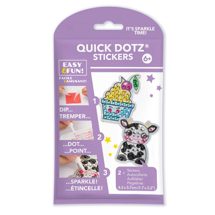Toysmith - DTZ8.003 | Diamond Dotz - BIG DOTZ Sticker pack 3 - Dairy Cream