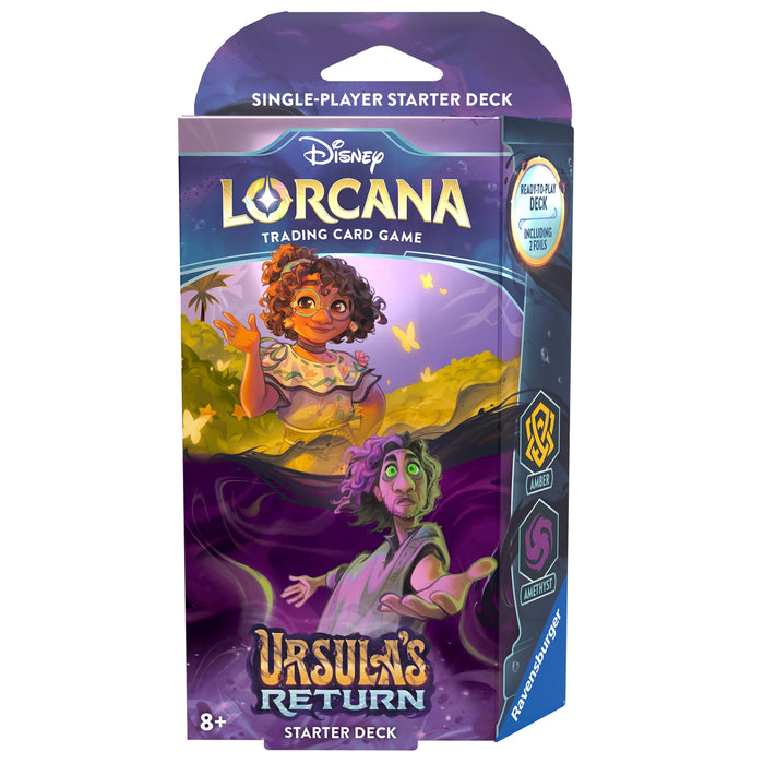 Disney - 983343 | Lorcana - Ursula's Return - Amber and Amethyst Starter Deck