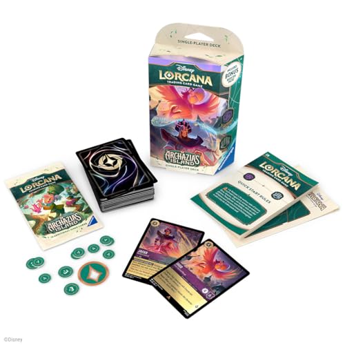 Disney - 984814 | Lorcana - Archazia's island - Amethyst and Steel Starter Deck