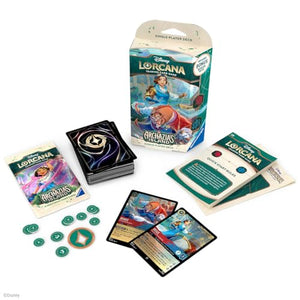 Disney - 984890 | Lorcana - Archazia's Island - Ruby and Sapphire Starter Deck