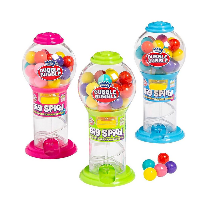 Double Bubble - 82800 | Double Bubble Spiral Gum Dispenser (Asst) (One per Purchase)