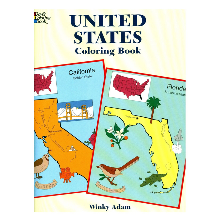Dover Storybooks - 40168 | United States Coloring Book