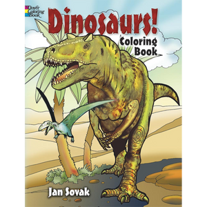 Dover Storybooks - 46987 | Dinosaurs! Coloring Book