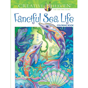 Dover Storybooks - 81858 | Creative Haven: Fanciful Sea Life Coloring Book