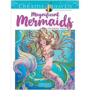 Dover Storybooks - 83251 | Creative Haven: Magnificent Mermaids Coloring Book