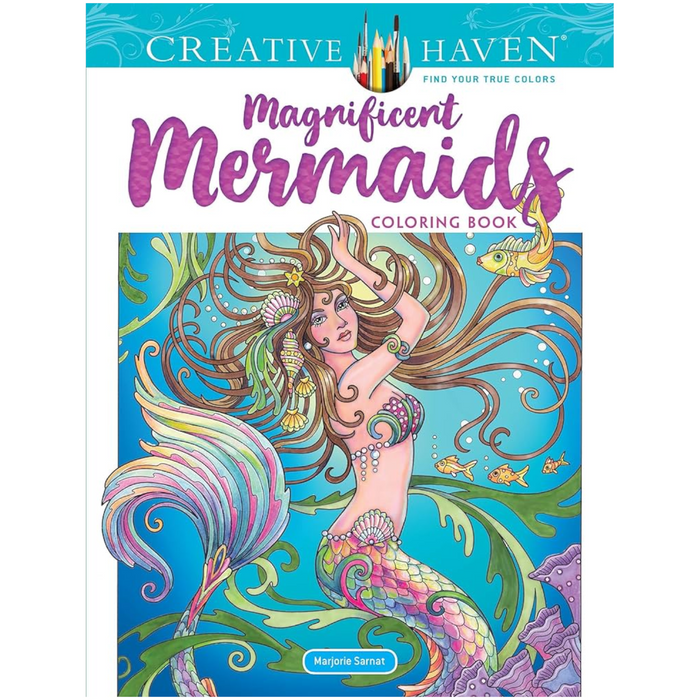 19 | Creative Haven: Magnificent Mermaids Coloring Book
