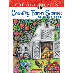 Dover Storybooks - 83673 | Creative Haven: Country Farm Scenes Coloring Book