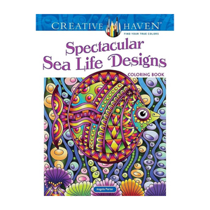 Dover Storybooks - 84204 | Creative Haven: Spectacular Sea Life Designs Coloring Book