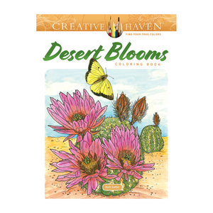 Dover Storybooks - 84550 | Creative Haven: Desert Blooms Coloring Book