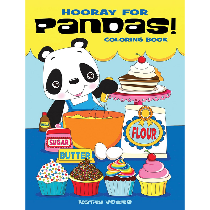 Dover Storybooks - 84581 | Pandas! Coloring Book