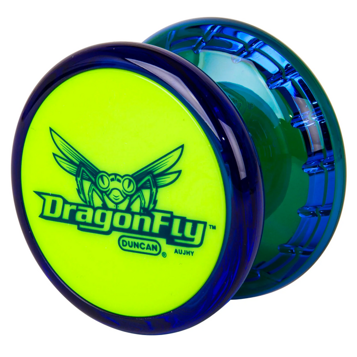 2 | Dragonfly Yo-Yo Blue with Green Cap