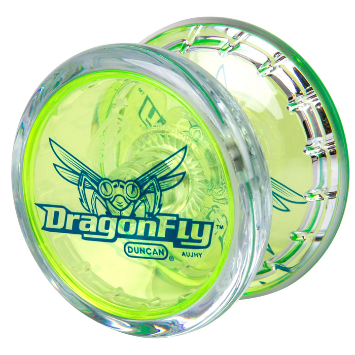 1 | Dragonfly Yo-Yo Clear with Green Cap