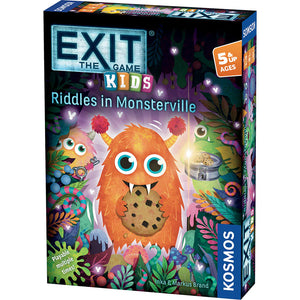 Thames & Kosmos - 692868 | Exit: The Game - Kids - Riddles in Monsterville