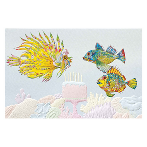 Enesco - 80346 | Birthday Card - Fish Frenzy