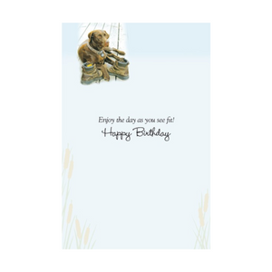 Enesco - 80404 | Birthday Card - Hunting Boots