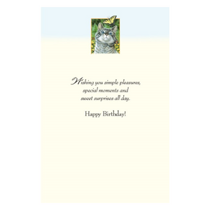 Enesco - 80345 | Birthday Card - Buttercup