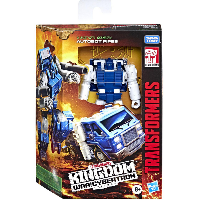 Hasbro - F0682 | Transformers Kingdom: Autobot Pipes
