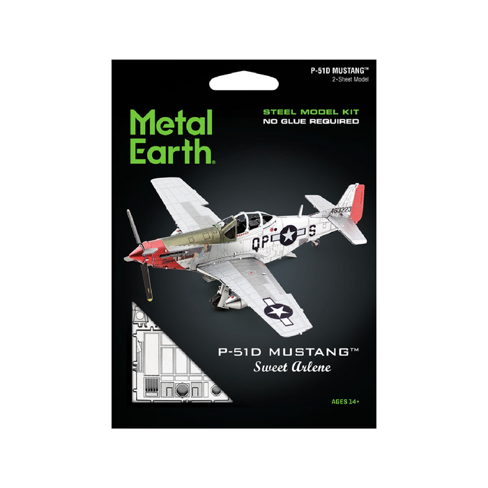 1 | Metal Earth: P-51D Mustang