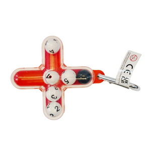 Fat Brain Toy Co - FA414-3 | Tiltago Keychain - Red