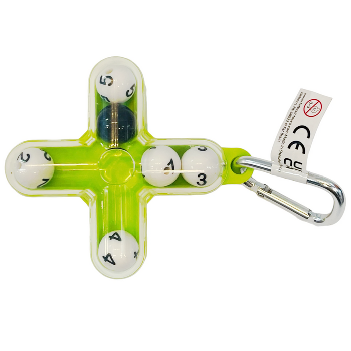 Fat Brain Toy Co - FA414-4 | Tiltago Keychain - Green