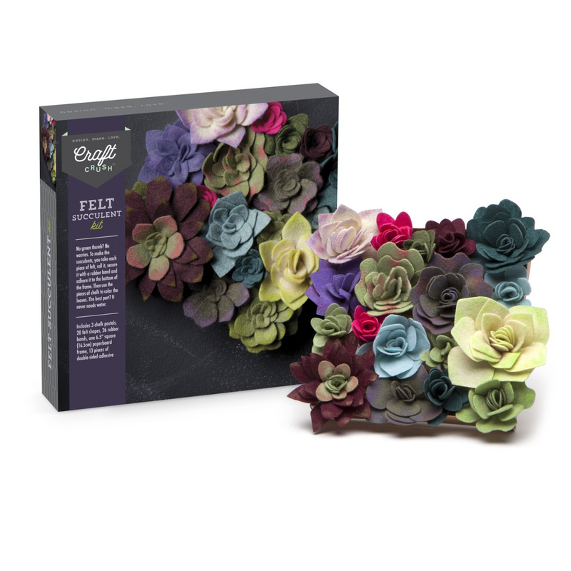 Craft Crush - Felt Succulent Kit