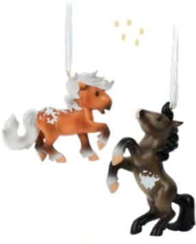 Breyer - B-HP-10672 | (PRE-ORDER) 2026 Mini Ornament Set - Fireheart & Mauvelous