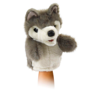 Folkmanis Puppets - 3160 | Little Wolf Puppet