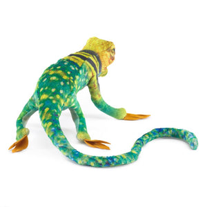 Folkmanis Puppets - 2798 | Mini Collared Lizard Finger Puppet