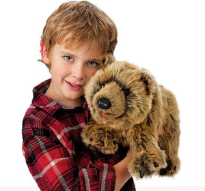 Folkmanis Puppets - 2954 | Grizzly Bear Hand Puppet