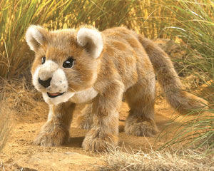 Folkmanis Puppets - 3064 | African Lion Cub - Puppet