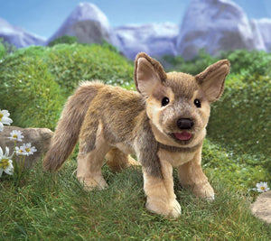 Folkmanis Puppets - 3116 | German Shepherd Puppy Puppet