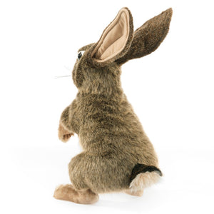 Folkmanis Puppets - 3200 | Hand Puppet - Folkmanis - Jack Rabbit 3200