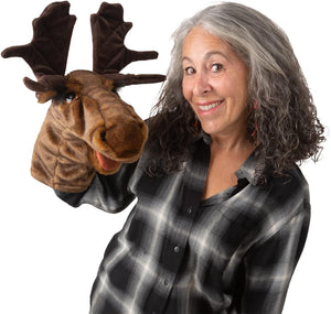 Folkmanis Puppets - 3201 | Hand Puppet - Folkmanis - Moose Stage