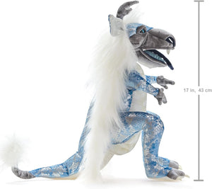 Folkmanis Puppets - 3204 | Hand Puppet - Folkmanis - Ice Dragon