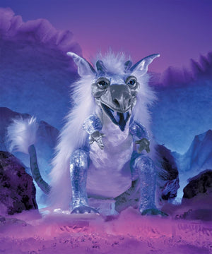 Folkmanis Puppets - 3204 | Hand Puppet - Folkmanis - Ice Dragon