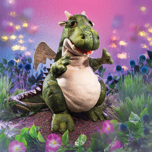 Folkmanis Puppets - 3211 | Folkmanis Friendly Dragon Hand Puppet