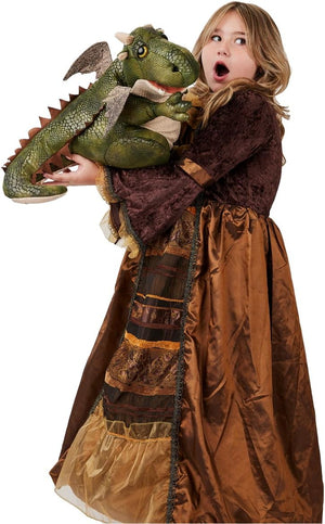 Folkmanis Puppets - 3211 | Folkmanis Friendly Dragon Hand Puppet