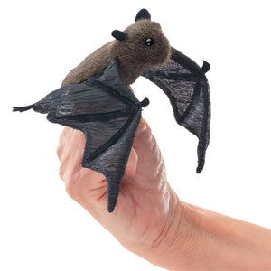 Folkmanis Puppets - 8009 | Mini Bat Finger Puppet