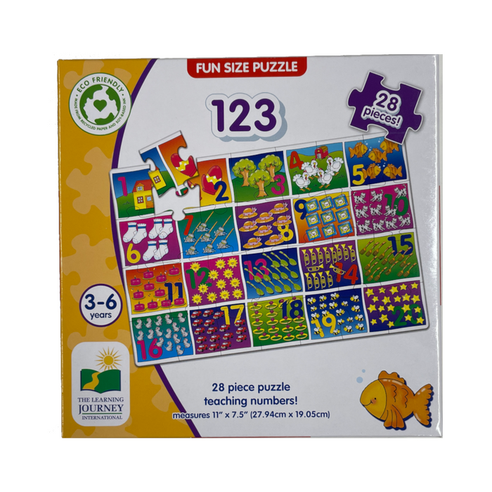 The Learning Journey - 432174 | Fun Size Puzzle: 123 - 28 Pieces