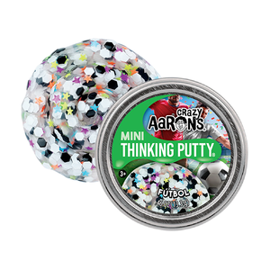 Crazy Aaron's Thinking Putty - AARSTATREN | Crazy Aaron's Thinking Putty - Mini Tins - Futbol