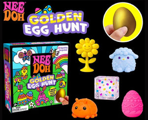 Schylling - GEHND27 | (PRE-ORDER) Golden Egg Hunt NeeDoh