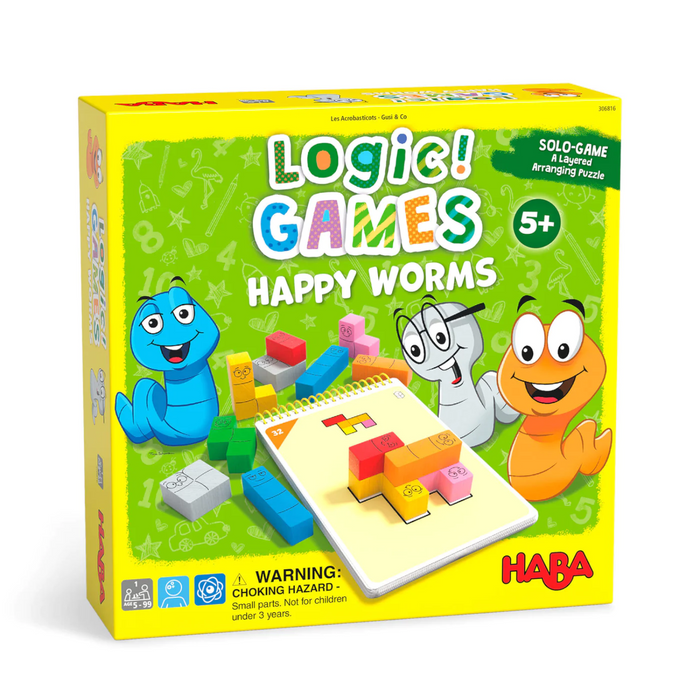 Haba - 306816 | Logic Games - Happy Worms
