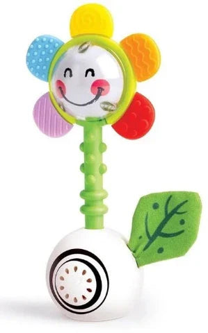 Hape - E0133 | Shake 'N Sparkle Flower Rattle