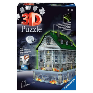 Ravensburger - 11548 | Haunted House - Night Ed. 257 PC 3D Puzzle