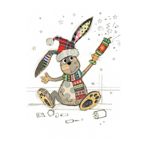 Incognito - GC005 | Cracker Bunny Christmas Card