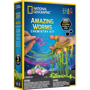 Incredible Group - 02009 | National Geograpgic Amazing Worms Chemistry Kit 2021
