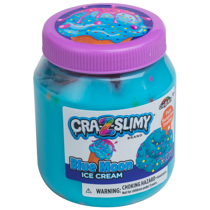 3 | Cra-Z-Slimy Suprise Jar: Blue Moon Icecream