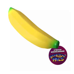 Squeeze it! Stretch it! Have fun joking with  your friends. This super stretchy Banana looks like the real thing! Squeezy, stretchy and addictive! Returns to it's original form after stretching. Stretches up to 6x it's original size!!