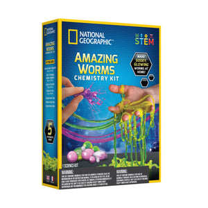 Incredible Group - RTNGCHEMAW | National Geograpgic Amazing Worms Chemistry Kit 2021