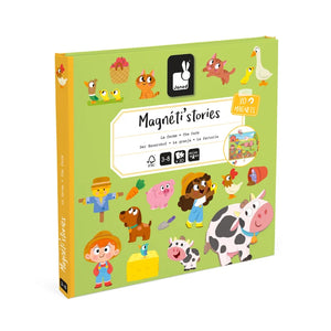 Janod - J05451 | Magnetistories - The Farm - 30 Pieces